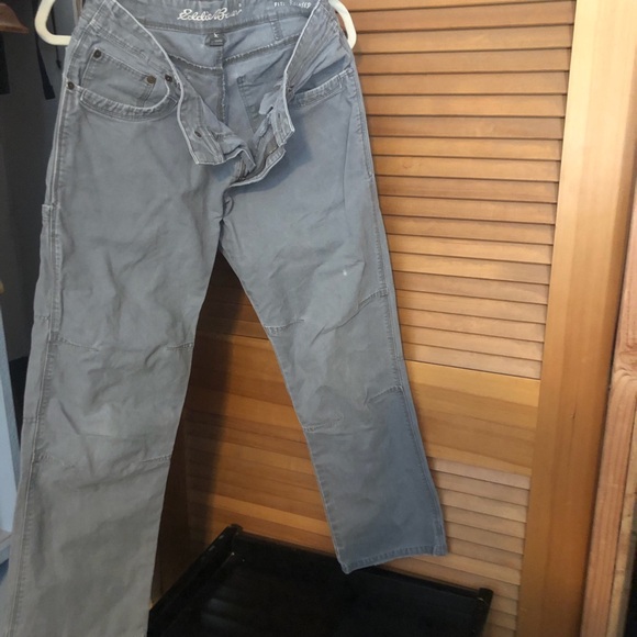 Eddie Bauer Slate Gray Utility Pants - Picture 1 of 4